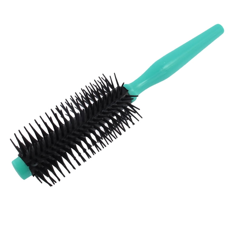 Unique Bargains Small Salon Plastic Round Hair Brush Styling 
