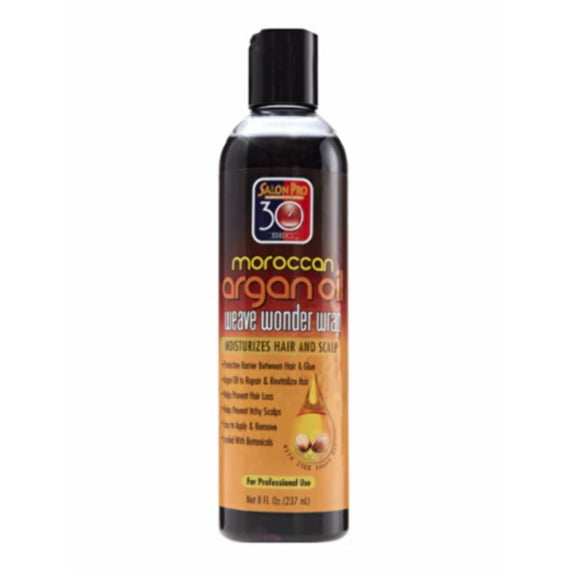 Salon Pro 30 Sec Moroccan Argan Oil Weave Wonder Wrap (Dark)