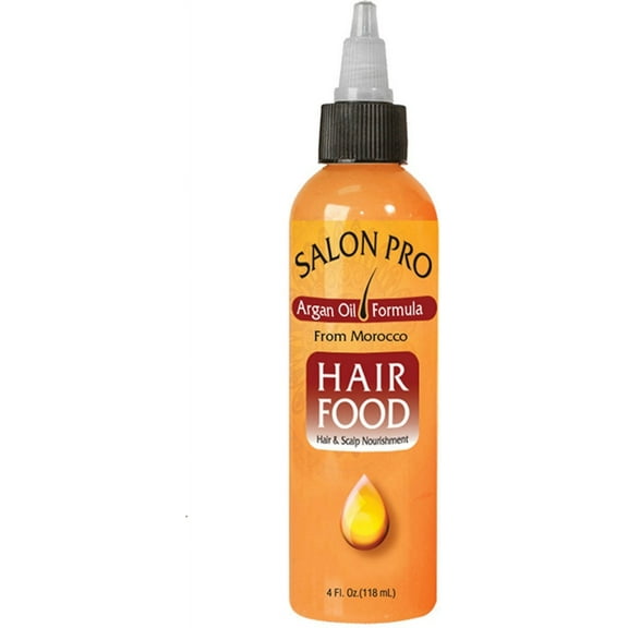 Salon Pro Hair Food, Argan Oil 4 oz - (Pack of 2)