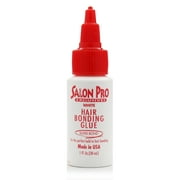 Salon Pro White Hair Bonding Glue [Super Bond], 1 Oz., Pack of 6