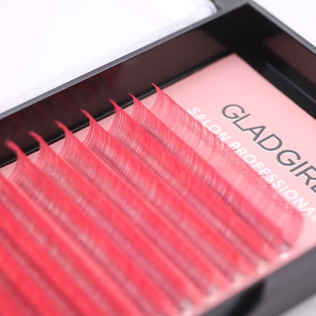 Salon Professional Mixed Length Pink Lashes
