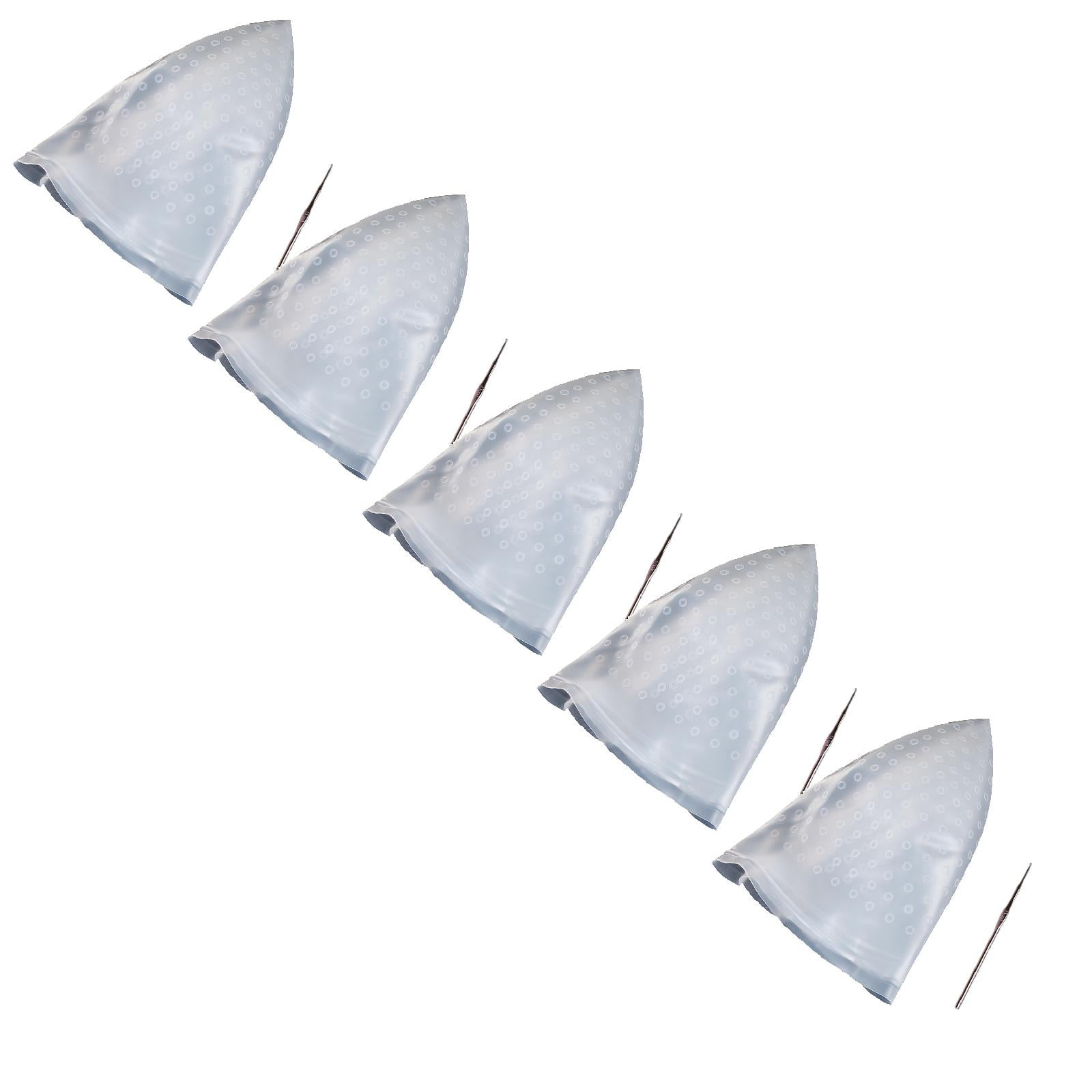 Salon Reusable Hair Colouring Highlighting Dye Cap Hat Hook CL