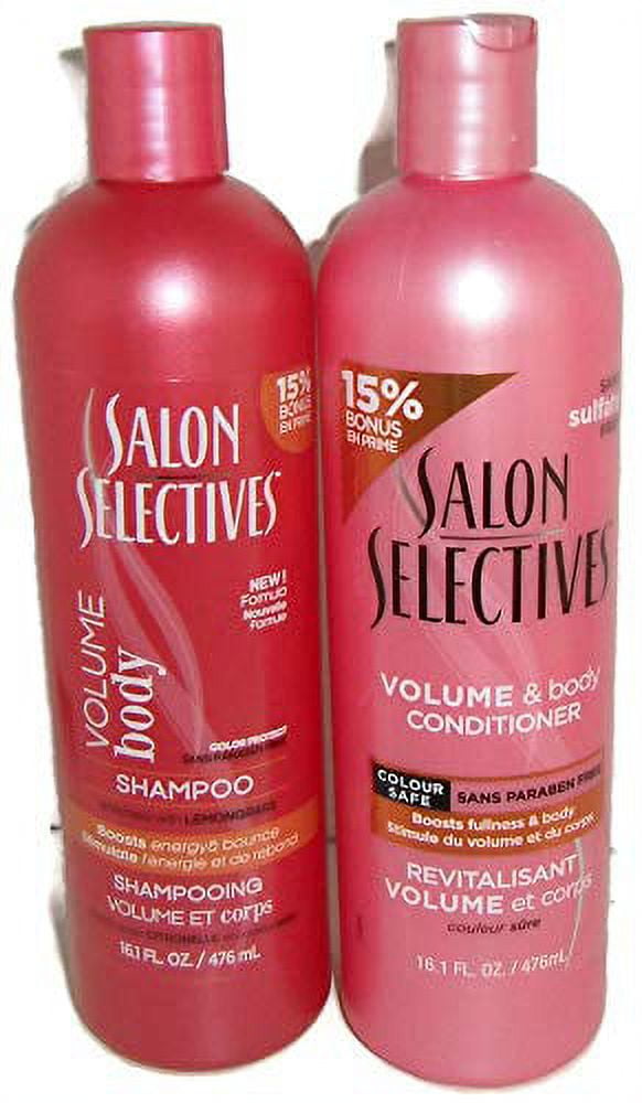 Salon Selectives Volume & Body Shampoo & Conditioner Set 22.5 oz. For Bouncy Full Hair