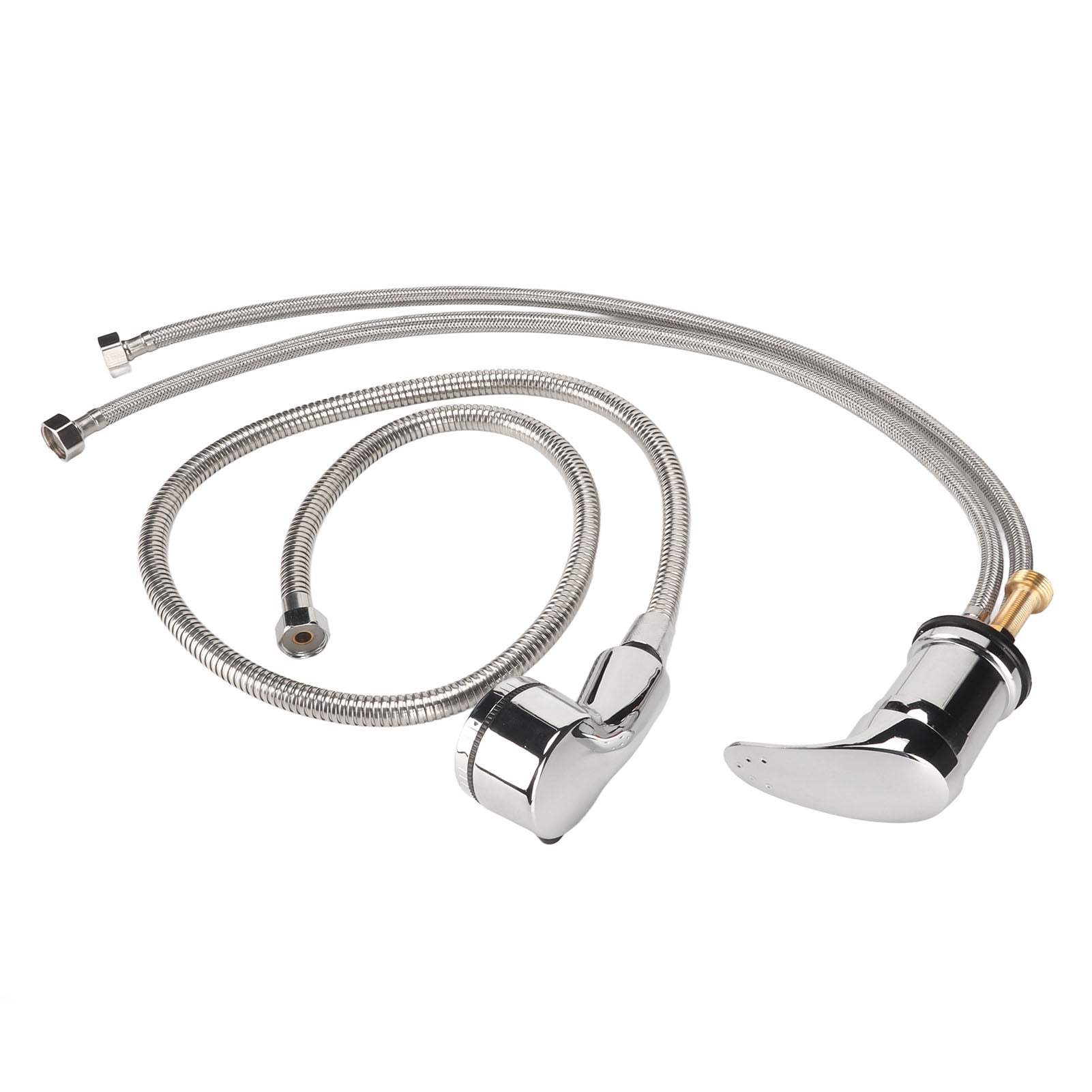 Salon Shampoo Bowl Faucet Sprayer Kit, Hot Cold Ceramic Valve Shampoo