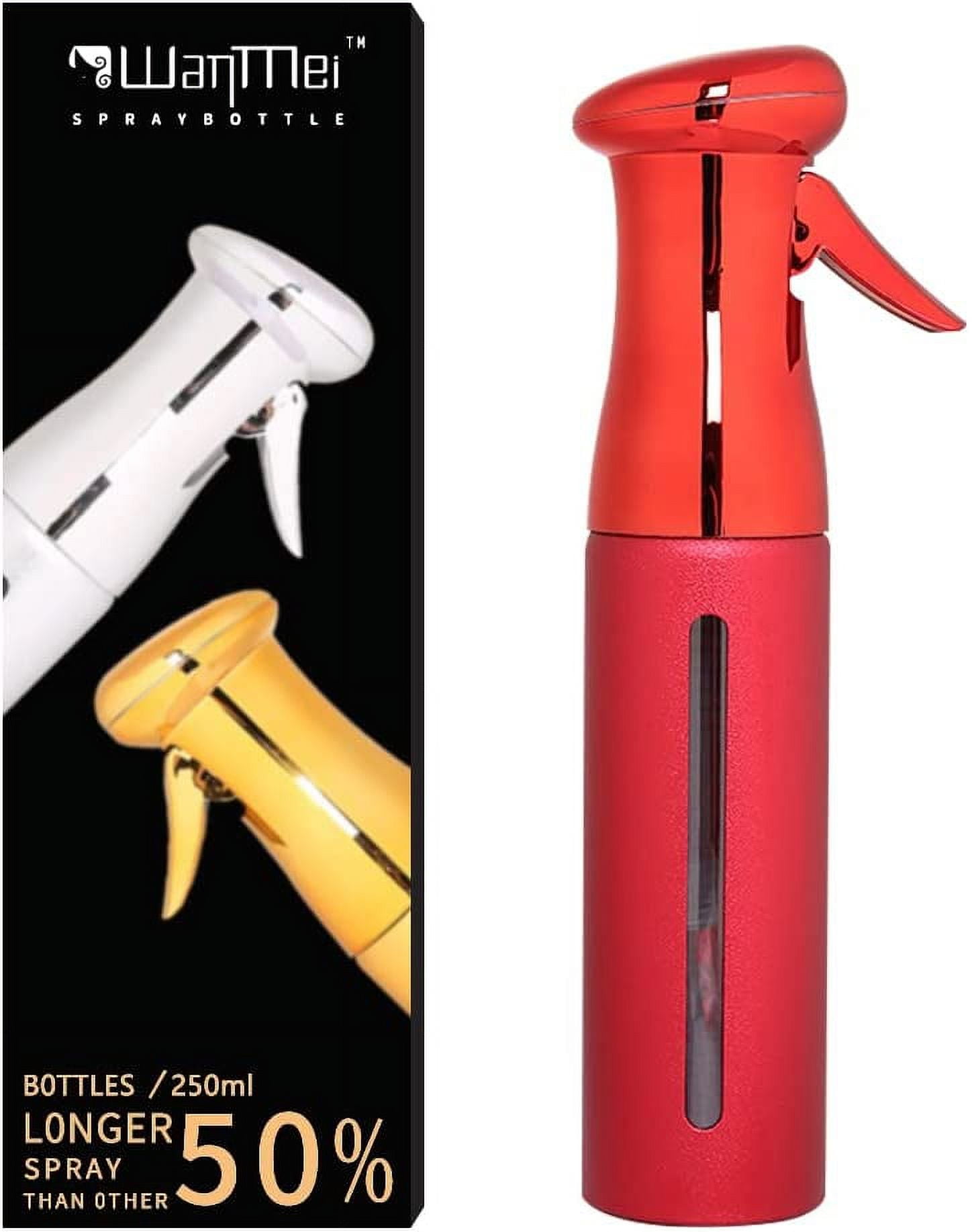 Salon Style Hair Spray Bottle (10oz) Patent 360 Ultra Fine Water