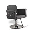 thumbnail image 1 of Salon Styling Chair Raelynn II (Black with Diamond) for Beauty Hair Salon Studio, 1 of 8