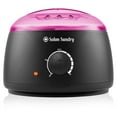 thumbnail image 1 of Salon Sundry Portable Electric Hot Wax Warmer Machine for Hair Removal - Black with Pink Lid, 1 of 7