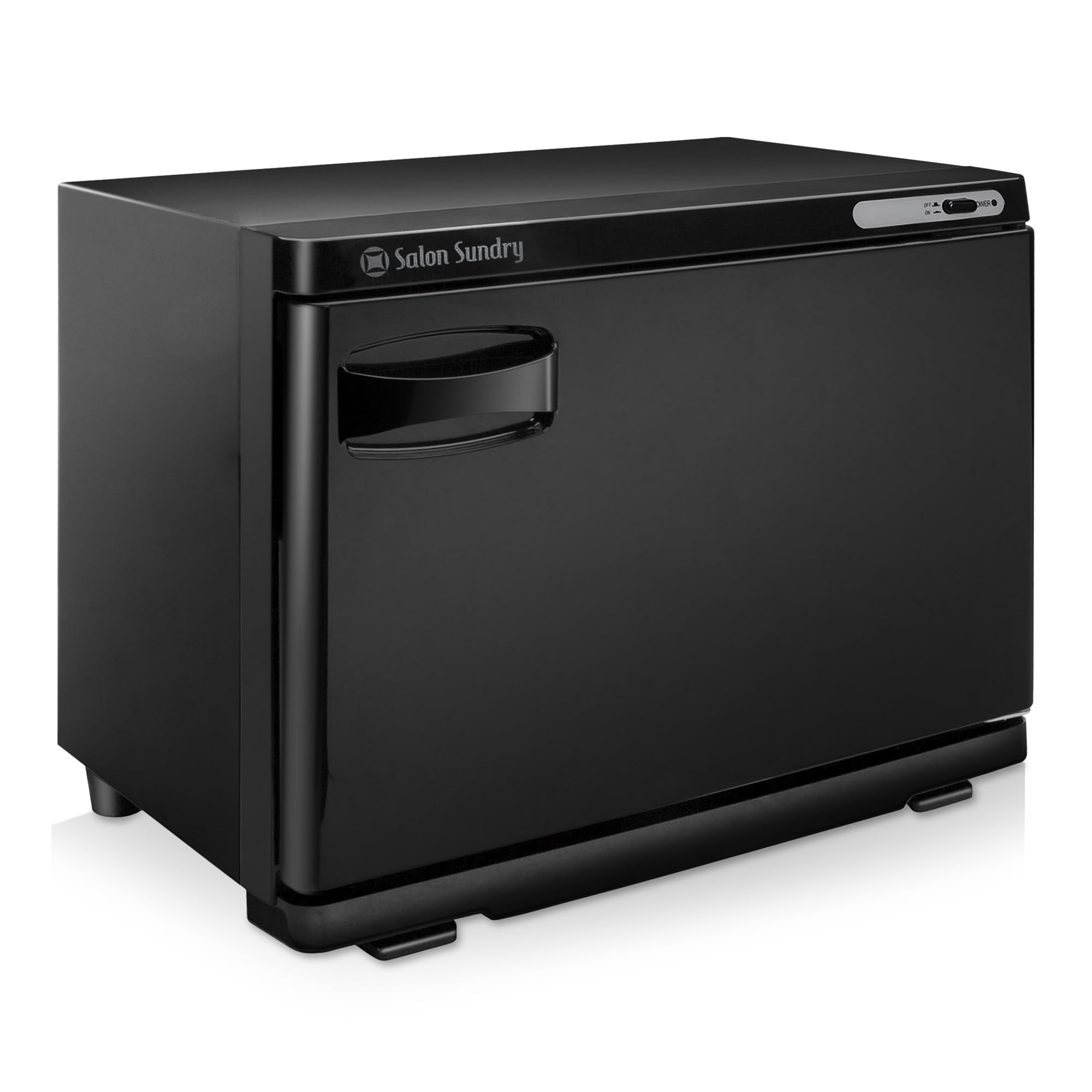Large Black Metal Electric Towel Warmer Cabinet