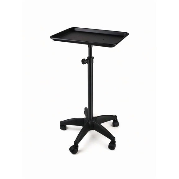 Salon Tray On Wheels Tattoo Tray Rolling Trolley Adjustable Height Storage Utility Cart For Clinic Spa Rolling Tray (Black),Boho Vibes