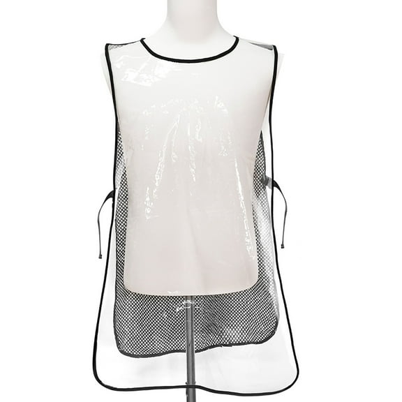 Salon Waterproof Apron Vest For Professionals TPU Hair Cutting Hollow Back Design Practical Barber Essential