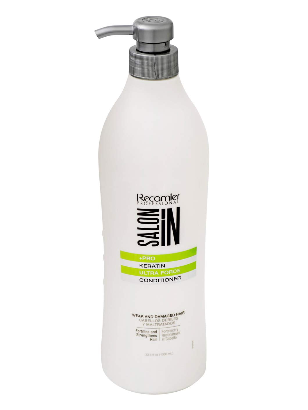 Salon iN Recamier Professional +Pro Keratin Ultra Force Hair Conditioner  33.8 Oz