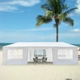 thumbnail image 1 of SalonMore 10'x30' Party Wedding Patio Tent w/7 Canopy Gazebo Pavilion Event White, 1 of 11