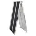 thumbnail image 1 of SalonMore 10ft Non-Slip Aluminum Loading Slip Resistant Surface Wheelchair Portable Ramp-120" x 28", 1 of 7