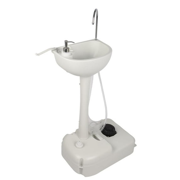 SalonMore 5 Gallon Removable Portable Sink, Outdoor Camping Hand Wash Basin Stand