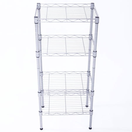 SalonMore Adjustable Corner Shelves Wire Shelving Rack Shelf,14"Lx 10"Wx 32"H