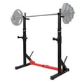thumbnail image 1 of SalonMore Barbell Rack Squat Stand, Adjustable Dip Stand Weight Lifting Bench Press Rack, 1 of 10