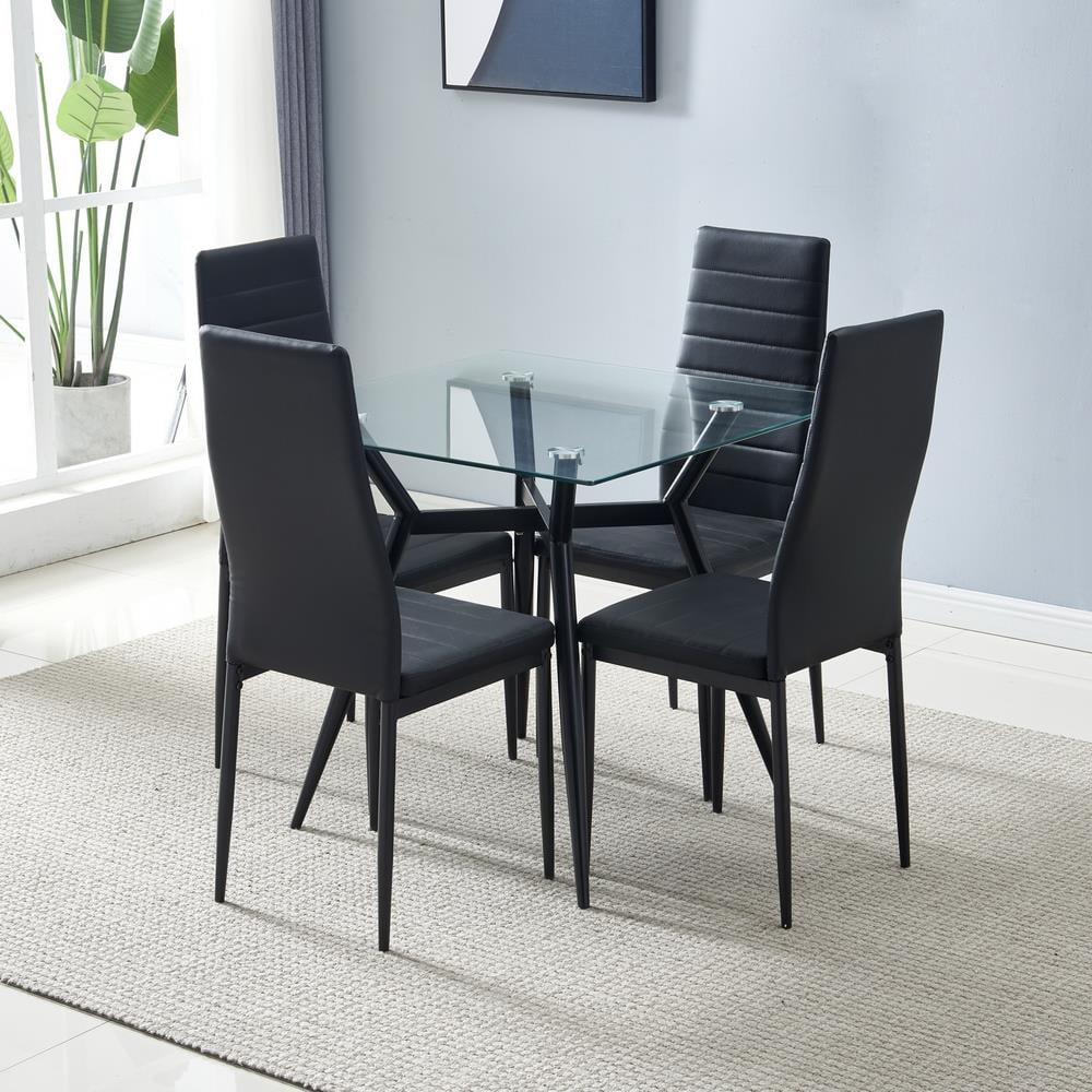 https://i5.walmartimages.com/seo/SalonMore-Dining-Table-Set-with-Chairs-Square-Glass-Table-Set-Modern-Tempered-Glass-Top-Table-with-4-Black-PU-Leather-Chairs-Dining-Room-Furniture_cbd6b1bd-c17d-4f9f-82cc-efdfd19d8a41.629913dec81477c4008cdb6f69be0281.jpeg