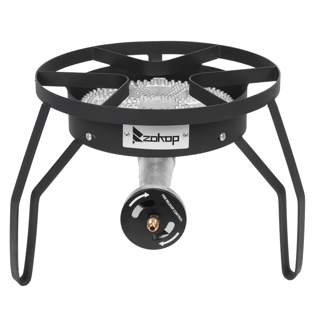 SalonMore Portable Propane 200,000-BTU Round Single Burner Camp Stove -  Walmart.com