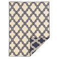 thumbnail image 1 of Salonika Quatrefoil Indoor Area Rug - Insignia Blue - 5 x 8 ft., 1 of 1