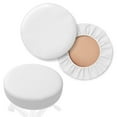 thumbnail image 1 of Saloniture 2-Pack Round Stool Seat Cover, 13-1/2 Inch Waterproof Slipcover for Swivel Chair or Barstool - White, 1 of 7