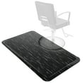 thumbnail image 1 of Saloniture 3 ft. x 5 ft. Barber & Salon Floor Mat - 5/8 in. Thick Marble Rectangle Anti-Fatigue Stylist Station Mat, 1 of 7