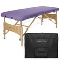 thumbnail image 1 of Saloniture Basic Portable Folding Massage Table - Lavender, 1 of 7