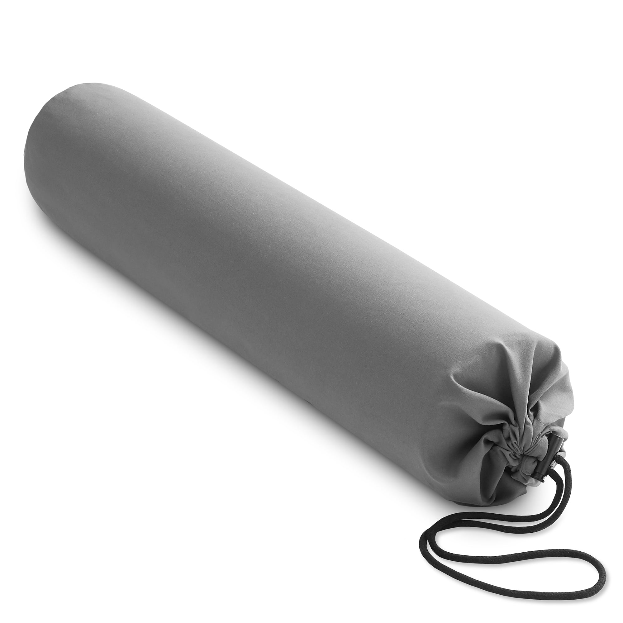 Saloniture Microfiber Cylinder Pillow Case Cover for Massage Table