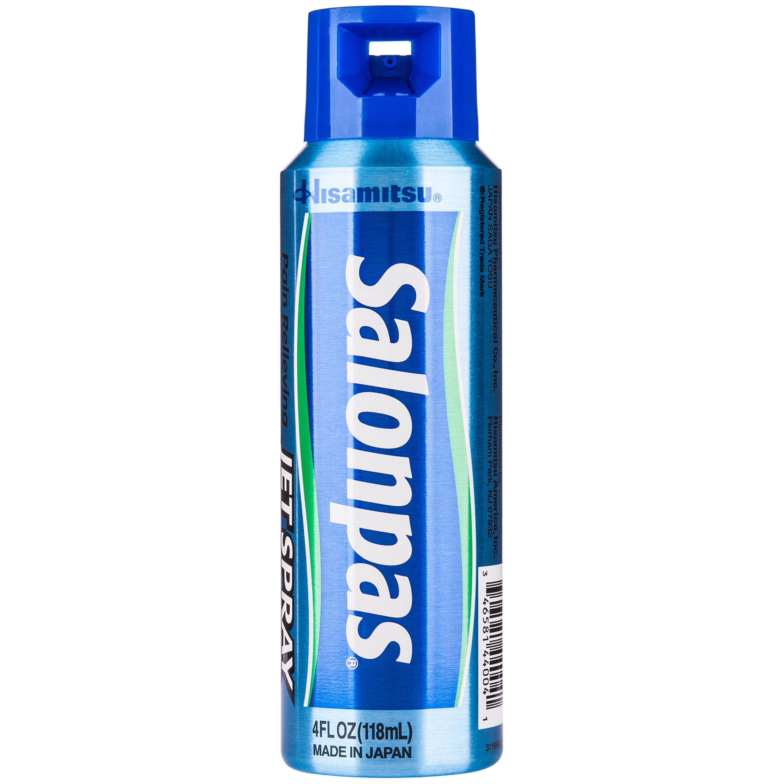 Salonpas Pain Relief Spray for Back Knee Muscle Joint and Arthritis Pain, Menthol, 4oz