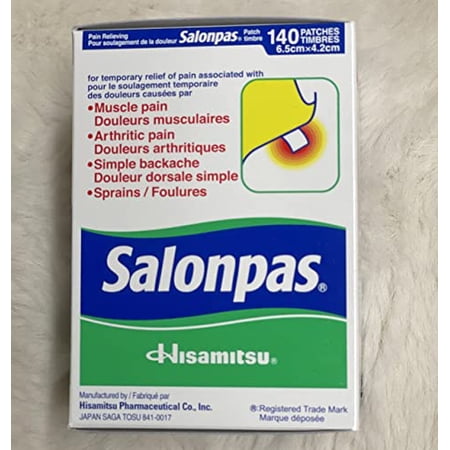 Salonpas Pain Relieving Patch, 140 Patches