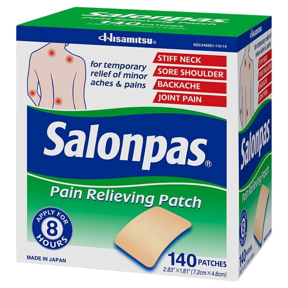 Salonpas Pain Relieving Patch - 140 Patches