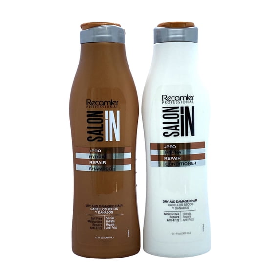 Salon iN Recamier Professional +Pro Hydra Repair Shampoo & Conditioner 10.1 Oz Set