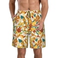thumbnail image 1 of Salouo 70s Groovy Hippie Pattern Swim Trunks for Men,Men's Hawaiian Bathing Suit Swimsuits Quick Dry Swimming Board Shorts Beach Shorts with Pockets-X-Large, 1 of 6