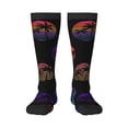 thumbnail image 1 of Salouo 80s Style Palm Trees Print Women's Men's Ankle Socks 1-pack Casual Athletic Socks for Unisex Adult Moisture-Wicking Socks for Daily Wear/Running/Sport, 1 of 8