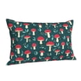 thumbnail image 1 of Salouo Amanita Mushroom Pattern Pillow Cases,1PC Pillow Covers with Envelope Closure Decorative Pillow Case for Bed Couch,Pillows Not Included-14"x20", 1 of 6