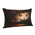 thumbnail image 1 of Salouo Animal Cat Pattern Pillow Cases,1PC Pillow Covers with Envelope Closure Decorative Pillow Case for Bed Couch,Pillows Not Included-20"x30", 1 of 6