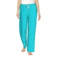 thumbnail image 1 of Salouo Aqua Print Women's Pajama Pants Casual Loose Sweatpants PJs Flowy Pants Drawstring Palazzo for Women Wide Leg Pants Lounge Pajama -X-Large, 1 of 8