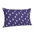 thumbnail image 1 of Salouo Astronaut Rabbit Pattern Pillow Cases,1PC Pillow Covers with Envelope Closure Decorative Pillow Case for Bed Couch,Pillows Not Included-20"x30", 1 of 1