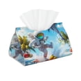 thumbnail image 1 of Salouo Astronaut Tropical Dolphin Pattern Long Tissue Box Cover Rectangular–Plus Size Tissue Box Holder Modern LeatheLarge Tissue Holder for Bathroom Car & Office Decor, 1 of 7