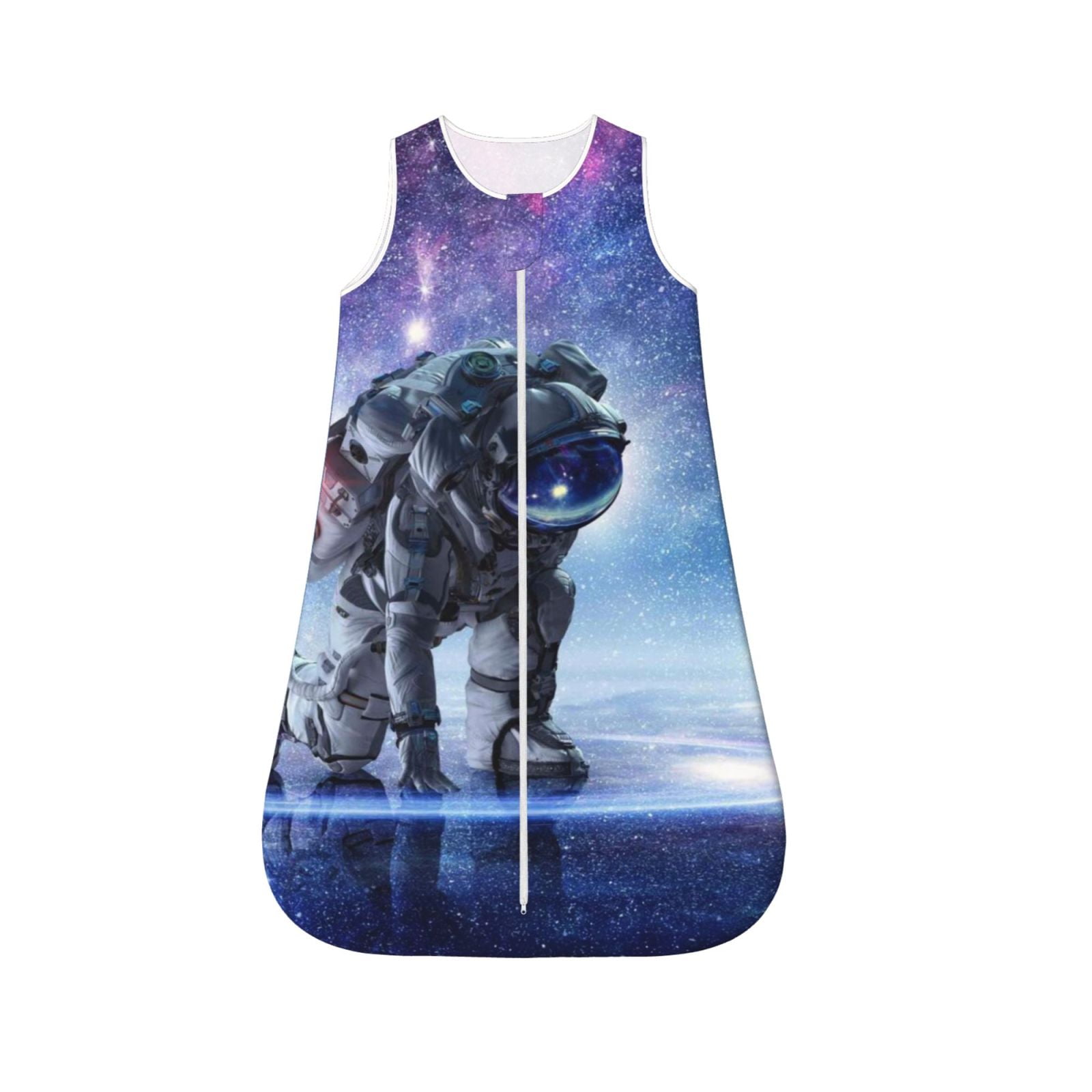 Salouo Astronauts Start Running Print Baby Sleep Sack Wearable Blanket