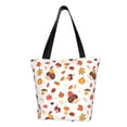 thumbnail image 1 of Salouo Autumn Maple Leaf with Hedgehog for Shoppers Tote for Women Foldable Handbags with Big Capacity Casual One-Shoulder Shopping Bag Hobo Bags Fit for Office/Shopping/Park, 1 of 6