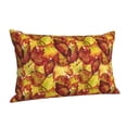 thumbnail image 1 of Salouo Autumn Mosaic Maple Leaves Pattern Pillow Cases,1PC Pillow Covers with Envelope Closure Decorative Pillow Case for Bed Couch,Pillows Not Included-20"x30", 1 of 6