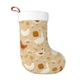 thumbnail image 1 of Salouo Autumn and Thanksgiving Print Christmas Stockings,Large Xmas Stocking Set of 1 Holiday and Farmhouse Stocking for Christmas Holiday Party Decoration(17.7*11 Inch), 1 of 7