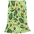thumbnail image 1 of Salouo Avocado With Seeds Print Bed Blankets,Flannel Blanket Comfortable Air Conditioning Blanket Lightweight Blanket for Sofa Bed Travel & Couch -80"x60", 1 of 8