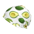 thumbnail image 1 of Salouo Avocado1 Print Unisex Beanie Hat,Knitted Baggy Skull Cap Winter Warm Hats Beanie Sleep Hats Cancer Headwear Caps for Women & Men 1 Pieces, 1 of 7