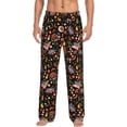 thumbnail image 1 of Salouo BBQ Party Print Pajama Pants for Men, Lounge Pants Elastic Waistband Casual Men's sleepwear Loungewear Sleep Pajama Pant -Medium, 1 of 7