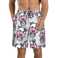 thumbnail image 1 of Salouo Baby Cow Pattern Swim Trunks for Men,Men's Hawaiian Bathing Suit Swimsuits Quick Dry Swimming Board Shorts Beach Shorts with Pockets-X-Large, 1 of 6