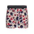thumbnail image 1 of Salouo Barbeque1 Pattern Men's Boxer Briefs, Soft & Breathable Underwear Elastic Waistband Briefs for Men,1-Pack, 1 of 7