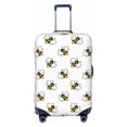 thumbnail image 1 of Salouo Bee Pattern Travel Dust-proof Suitcase Cover, Softside Suitcase Protector Luggage Cover Protector for 18-32inch ,Not Included Suitcase, 1 of 8