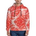 thumbnail image 1 of Salouo Beef Steaks Pattern Men's Fall Hoodie Sweatshirt,Sport Hoodie with Pockets for Men Pullover Casual Hooded Sweatshirt-XX-Large, 1 of 7