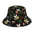 thumbnail image 1 of Salouo Bees Print Unisex Bucket Hat, Outdoor Summer Beach Fishing Sun Hat Fun Outdoor Vacation Hat for Men Women Teens,Reversible Double-Side-Wear, 1 of 6